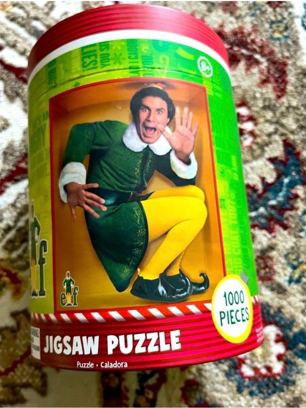 ELF Movie Jigsaw Puzzle - Green, Yellow, Red
